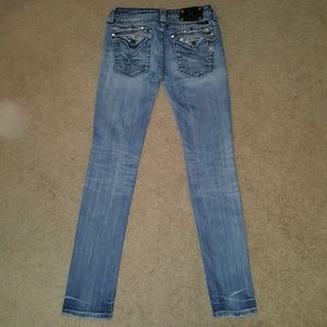Light blue Miss Me Skinny jeans
